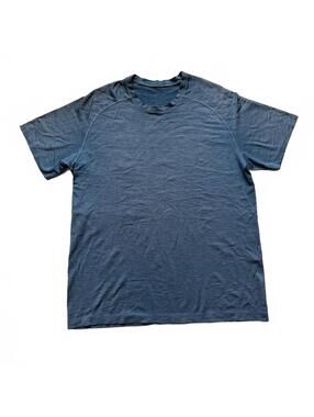 Lululemon Metal Vent Tech T-Shirt Short Sleeve Active Blue Men's Size Large